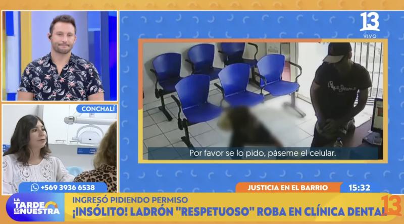 El insólito ladrón "respetuoso" de Conchalí.