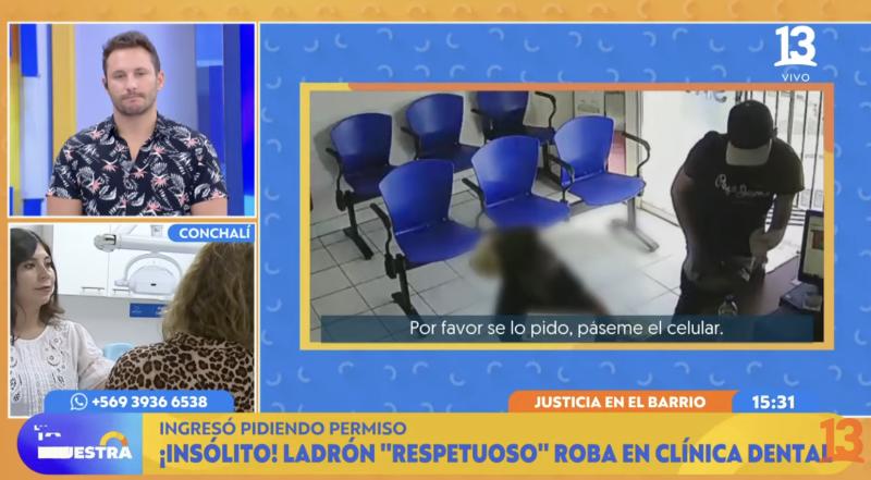 El insólito ladrón "respetuoso" de Conchalí.