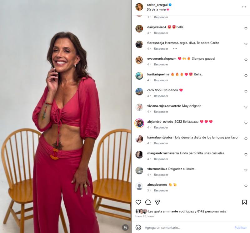 Video de Carolina Arregui causa comentarios divididos en sus redes | Instagram