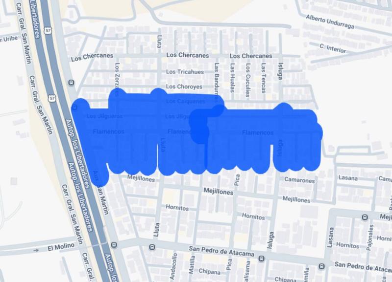 Corte de luz en Huechuraba - Enel