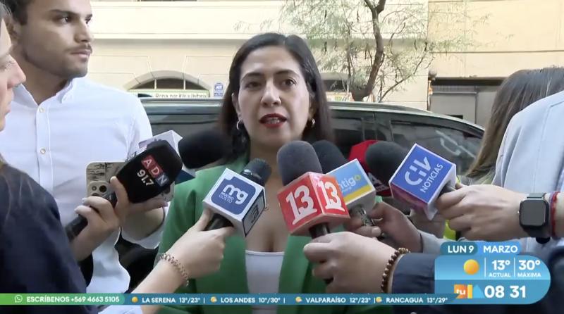 Alcaldesa de Quinta Normal se refiere al macabro hallazgo cerca de su casa.