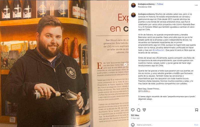 Ben Wood | Instagram