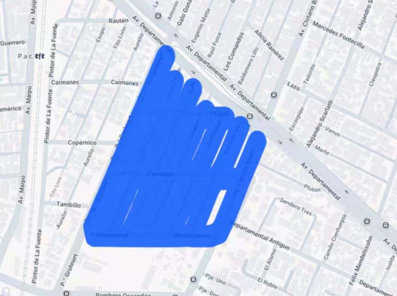 Corte de luz en Pedro Aguirre Cerda - Enel