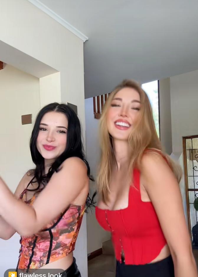 Paulina Fischer a Disley Ramos | TikTok