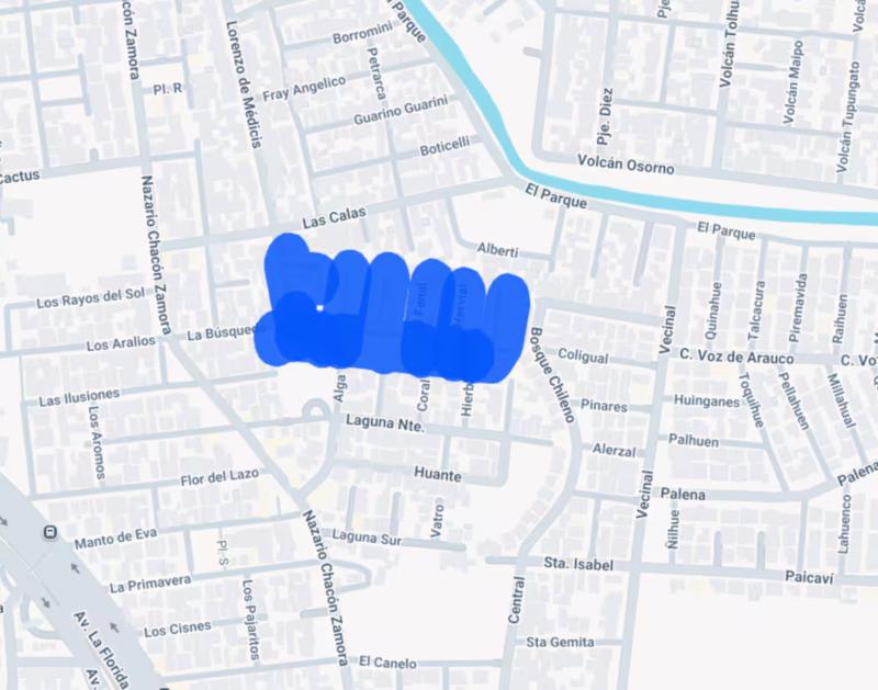 Corte de luz en La Florida - Enel