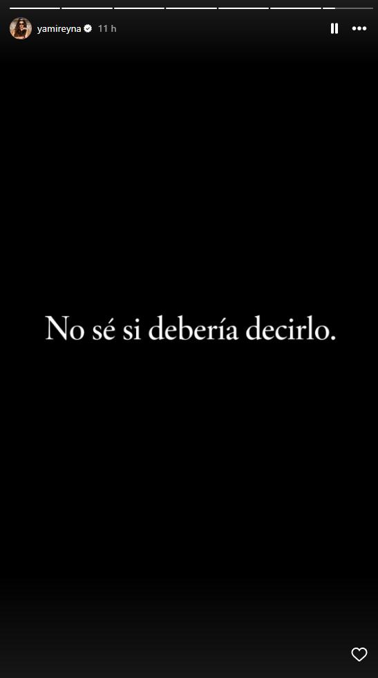 Enigmática publicación de Yamila Reyna en Instagram este 13 de marzo | Instagram