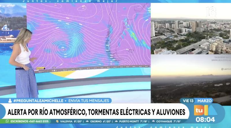 Vuelven las lluvias a la capital: Michelle Adam anuncia la llegada de un nuevo sistema frontal.