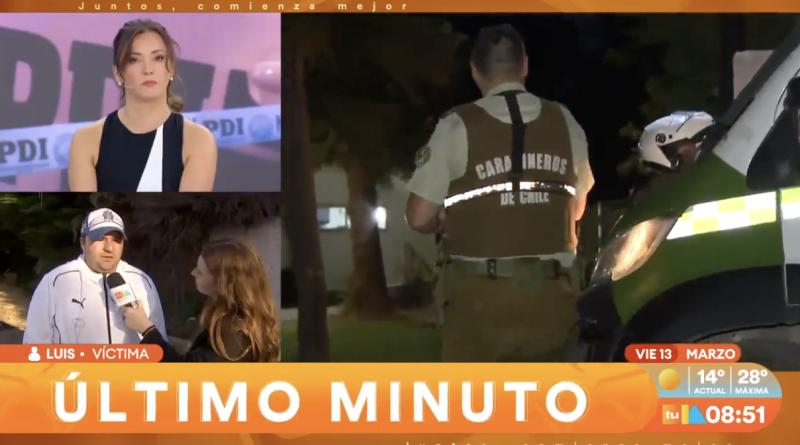 Violento turbazo en Pirque, apuntaron a niña de tres años con arma láser.