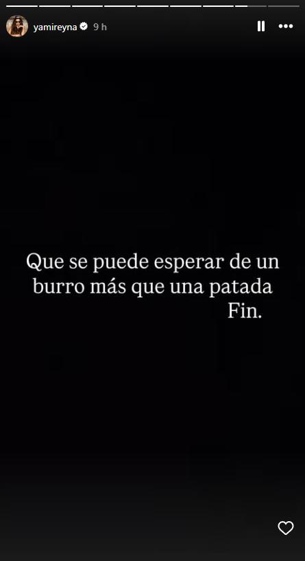 Yamila Reyna reacciona en redes tras nuevos antecedentes de Américo | Instagram