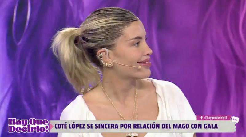 Coté López entrega su opinión sobre Gala Caldirola.