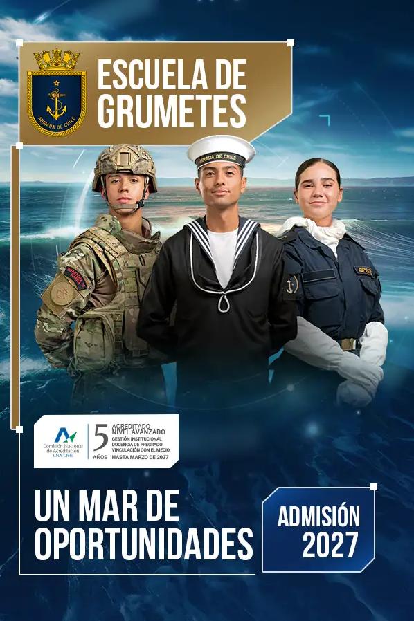 Postula a la Escuela de Grumetes