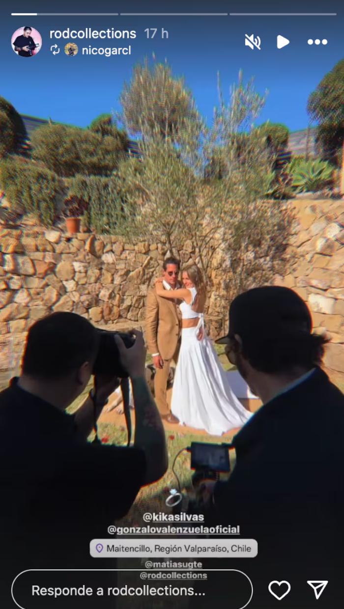 Matrimonio de Kika Silva y Gonzalo Valenzuela celebrado en Maitencillo | Instagram