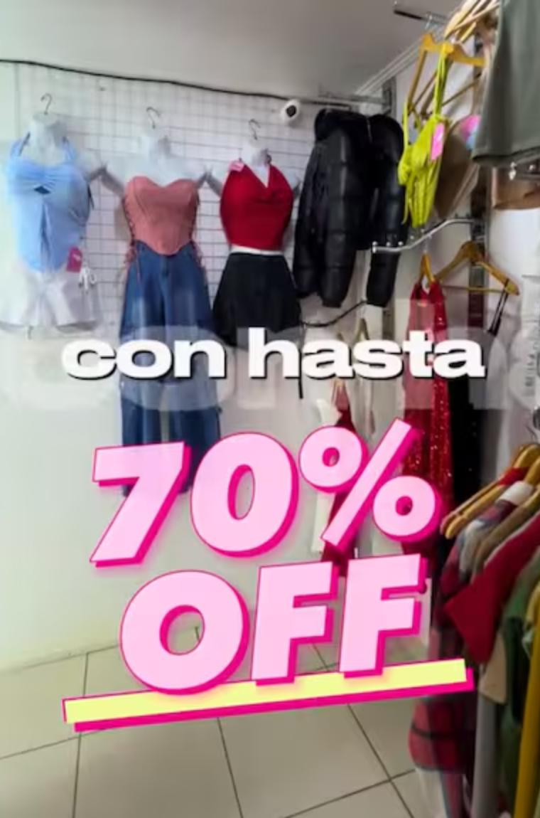 Tienda de ropa de mujer anuncia remate total por cierre definitivo