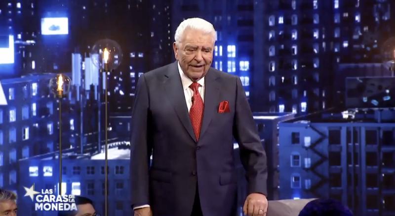 Don Francisco se despide al aire de Las Caras de la Moneda.