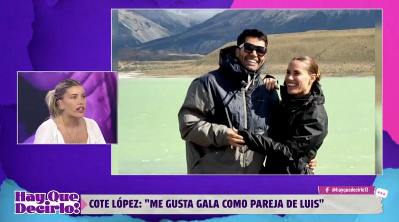 Coté López habla de la relación entre Luis Jiménez y Gala Caldirola.