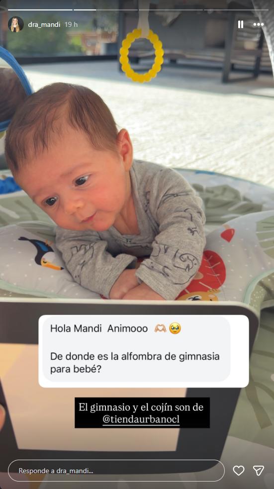 Valentino, hijo de Joaquín Méndez y Mandi | Instagram