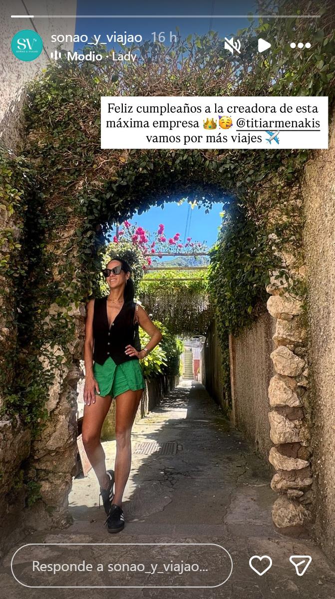 Pareja de Jorge Valdivia, Titi Armenakis está de cumpleaños | Instagram