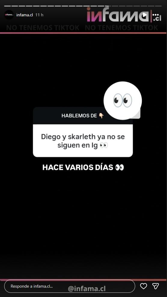 Skarleth Labra confirma quiebre con chico reality | Instagram