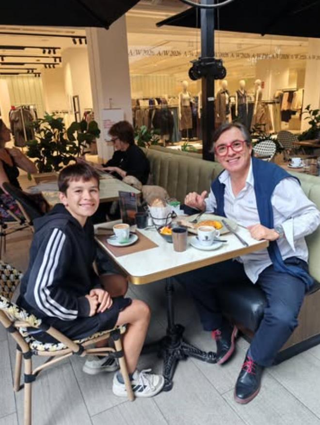 Hijo de Carla Zunino y Claudio Fariña sorprende con lo grande que está | Instagram