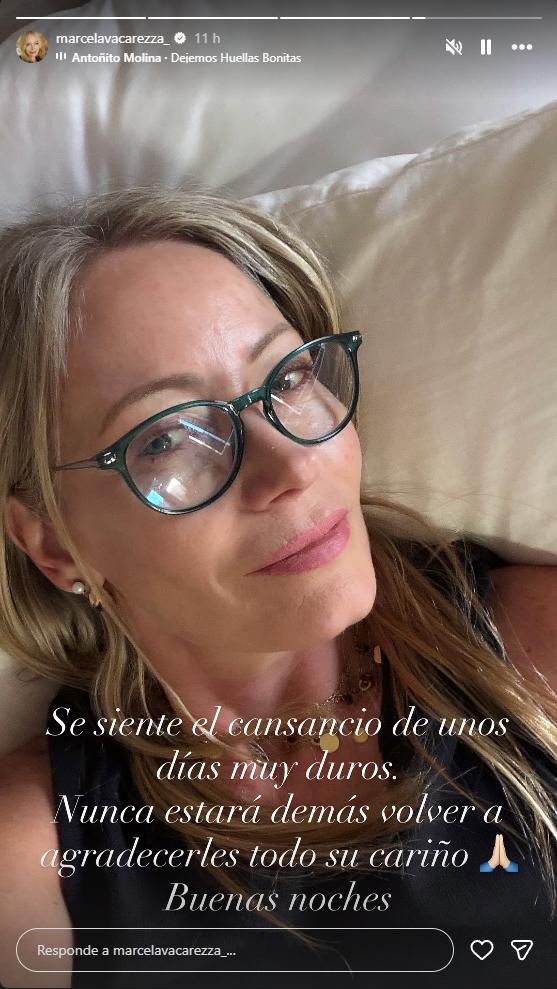 Marcela Vacarezza agradece por mensajes recibidos tras la muerte de su hermano | Instagram