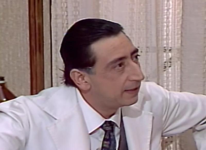 José Soza en "El prisionero de la medianoche" (1985). Créditos: 13Rec.