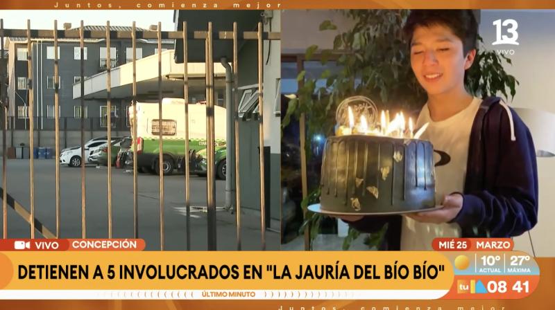 Cinco detenidos por el crimen de Cristobal Miranda: la jauría del Biobío.