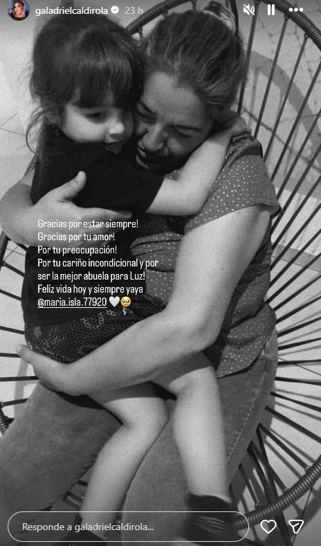 Historia de Gala Caldirola | Instagram