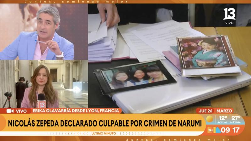 Nicolás Zepeda en sentenciado a cadena perpetua.