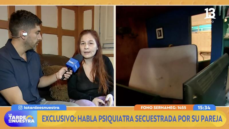 Mujer que fue secuestrada en Las Condes conversó con La tarde es nuestra.