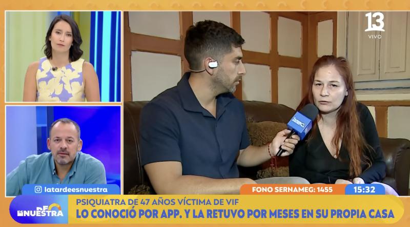 Mujer que fue secuestrada en Las Condes conversó con La tarde es nuestra.