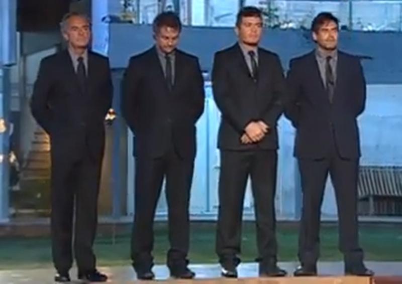 Eduardo Cruz-Johnson en el reality "40 ó 20". Créditos: Canal 13.