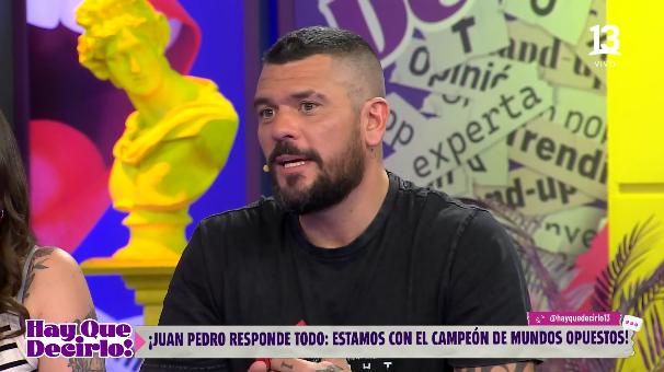 Juan Pedro se refiere a la actitud de Daúd Gazale tras la final de Mundos Opuestos.