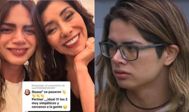 ¿Madre e hijo? Carmen Gloria Arroyo y Roon Antonio jugaban con esta confusión.