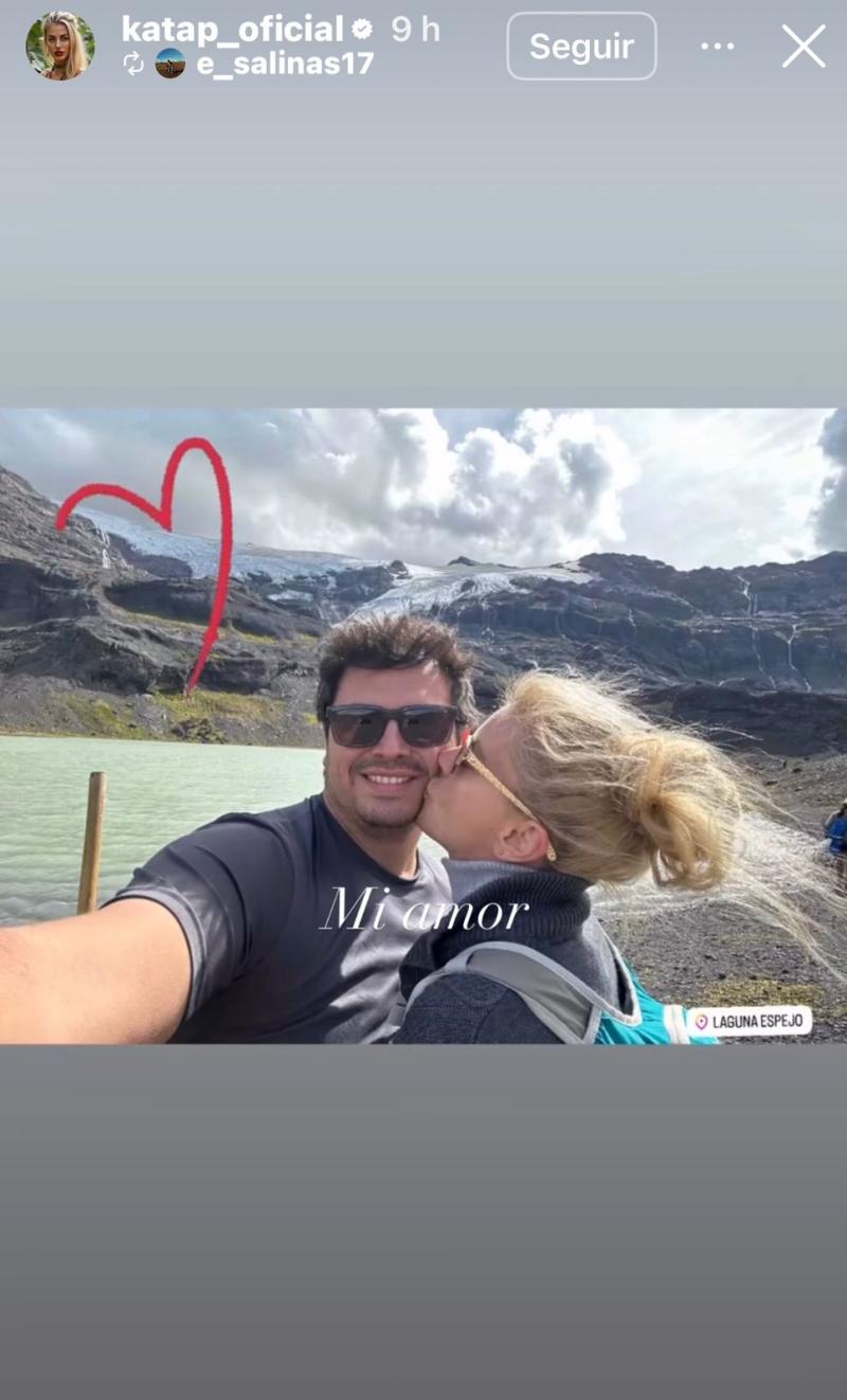 Catalina Palacios y su nueva pareja