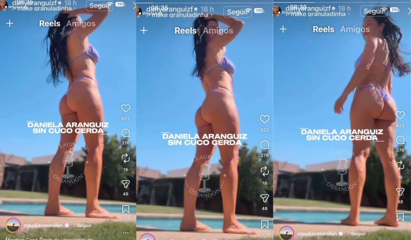 Video de Daniela Aránguiz en redes sociales | Instagram