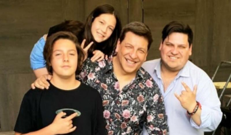 ¿Quiénes son los hijos de Julio César Rodríguez?