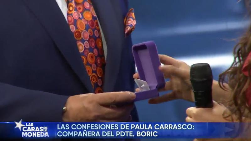 El regalo de Don Francisco a Paula Carrasco