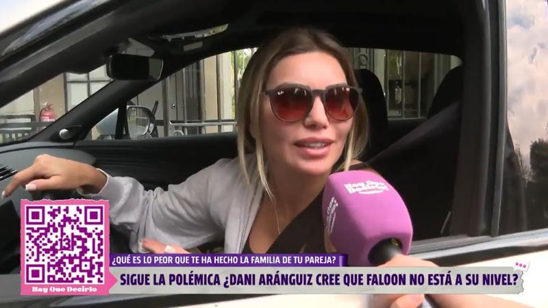 Faloon Larraguibel aclara supuesta mala onda con Daniela Aránguiz