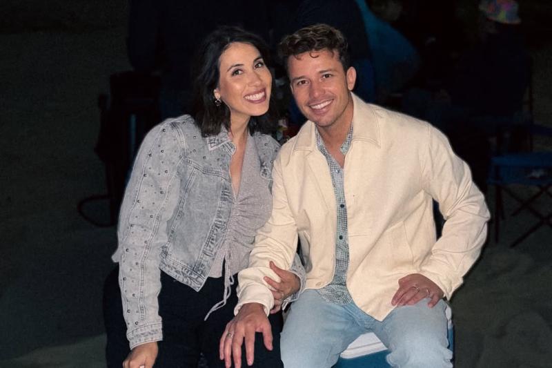 Luis Pedraza y su pareja | Instagram