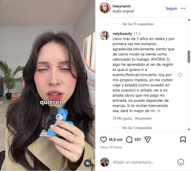 Captura publicación @heeynanis