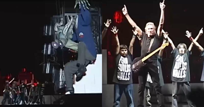 Roger Waters llegó a Chile en 2012 con su show The Wall - Estadio Nacional