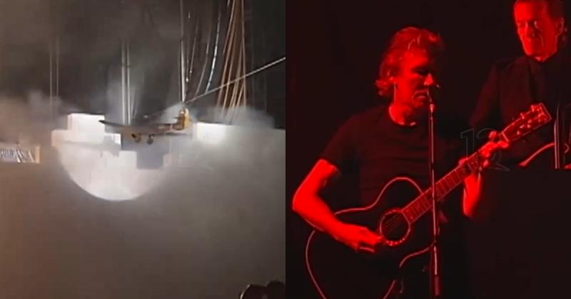Roger Waters llegó a Chile en 2012 con su show The Wall - Estadio Nacional