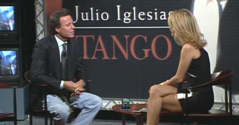 Julio Iglesias conversó con Cecilia Bolocco en Buenas Noches Cecilia (1997) / Créditos: Instagram @julioiglesias