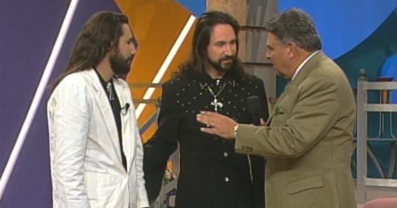 Marco Antonio Solís conoció a su imitador en Sábados Gigantes (1997)