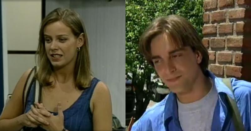 Claudia Conserva y Luciano Cruz Coke debutaron en El amor está de moda (1995)