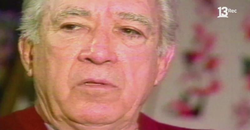 Anthony Quinn visitó el programa Buenas Noches Cecilia (1997)