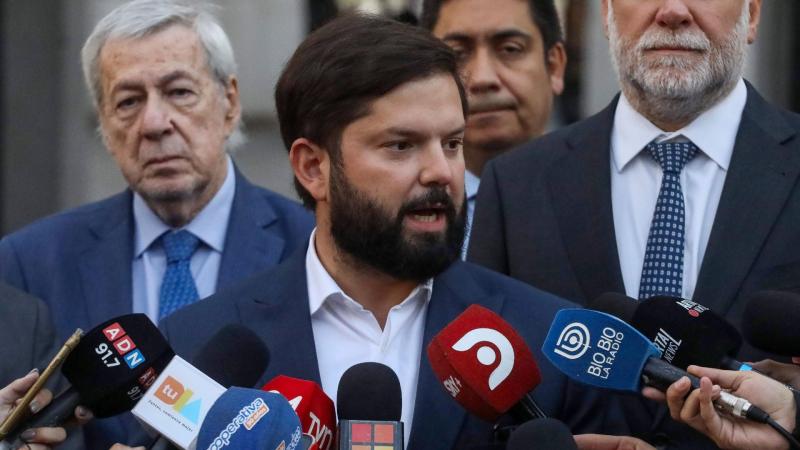 Presidente Gabriel Boric - Créditos: Agencia Uno