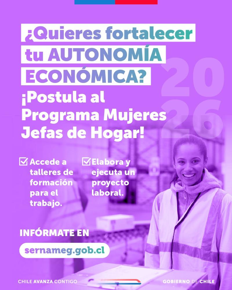 Programa Mujeres Jefas de Hogar 2026
