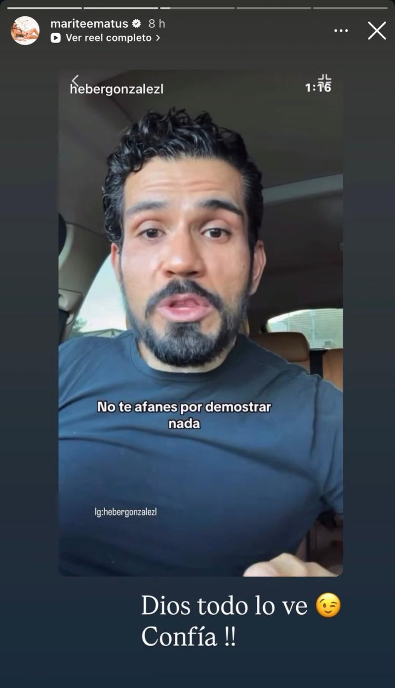 Las "indirectas" de Marité Matus tras entrevista de Camilo Huerta | Instagram