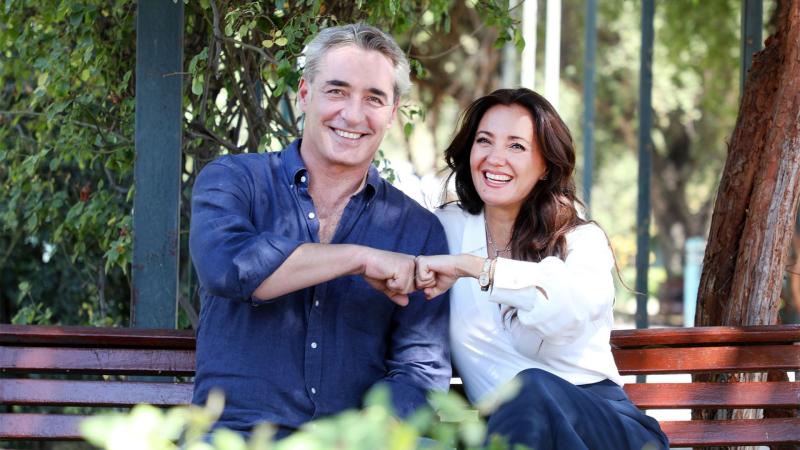 José Luis Repenning y Priscilla Vargas